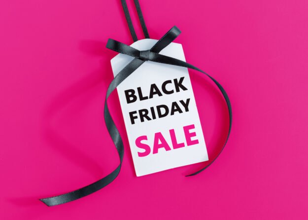 Black friday sale tag